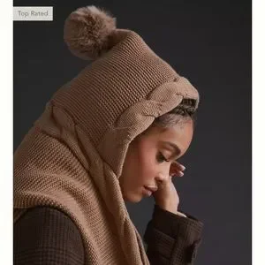 NWT Anthropologie Hooded Pom Pom Scarf Anthropologie | Accessories | Nwt Anthropologie Hooded Pom  main image 3